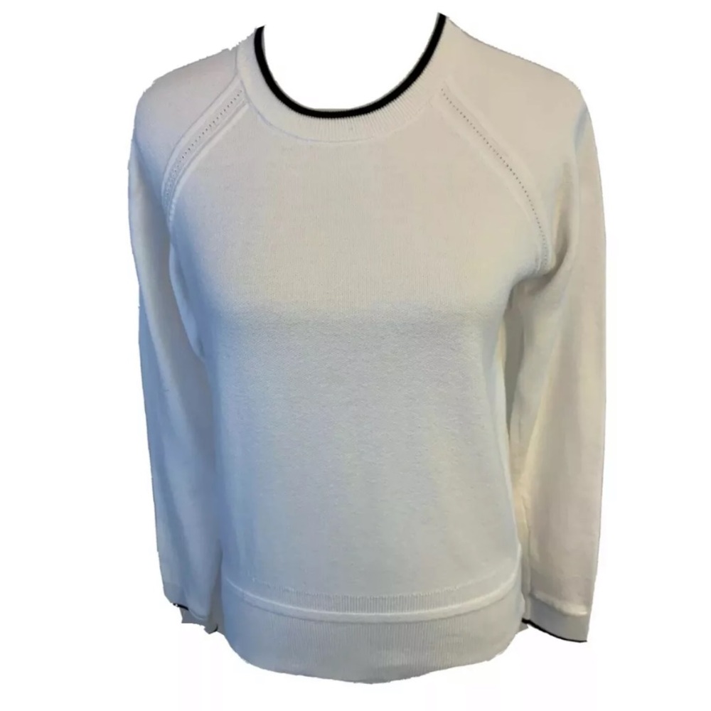 White Athleta sweater ✨